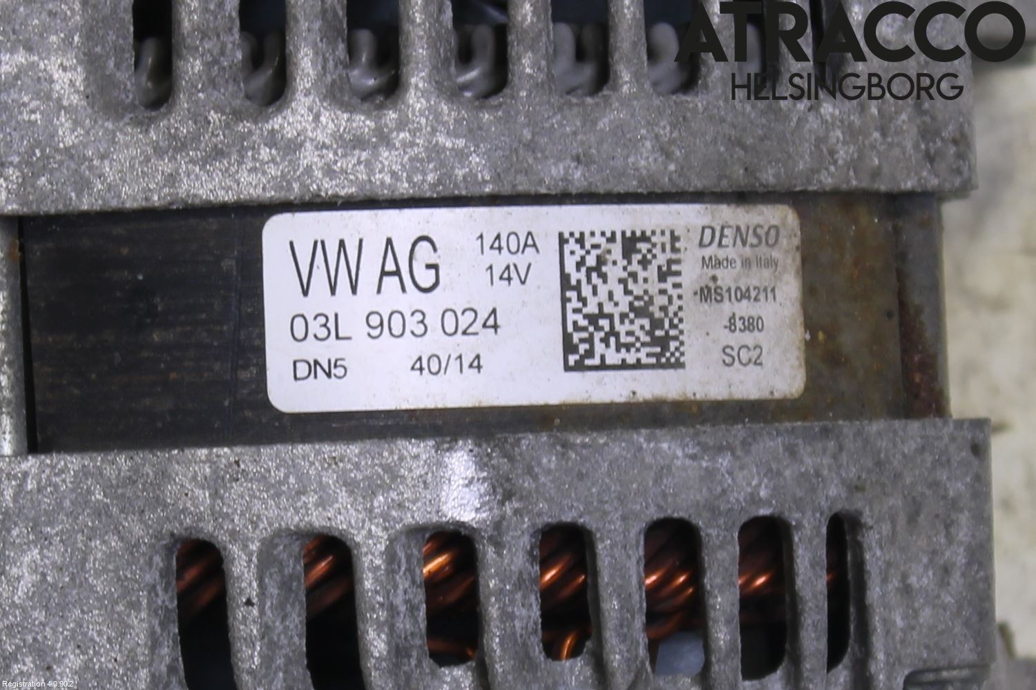 Volkswagen VW TIGUAN 07-16 Generator