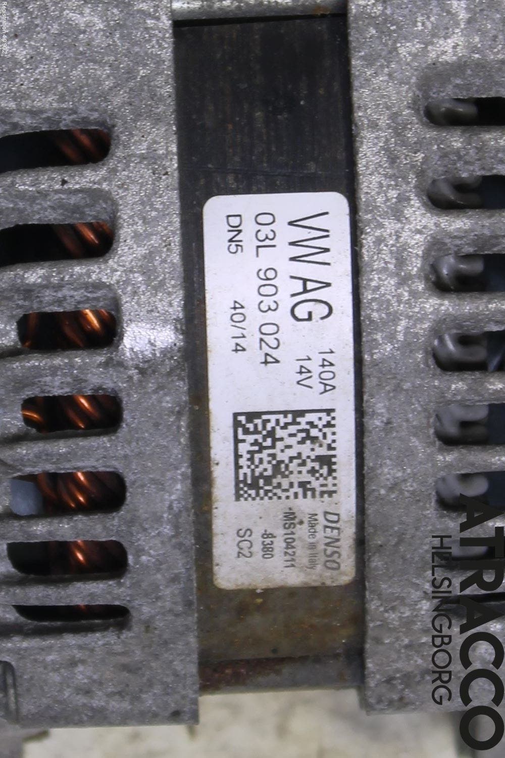 Volkswagen VW TIGUAN 07-16 Generator