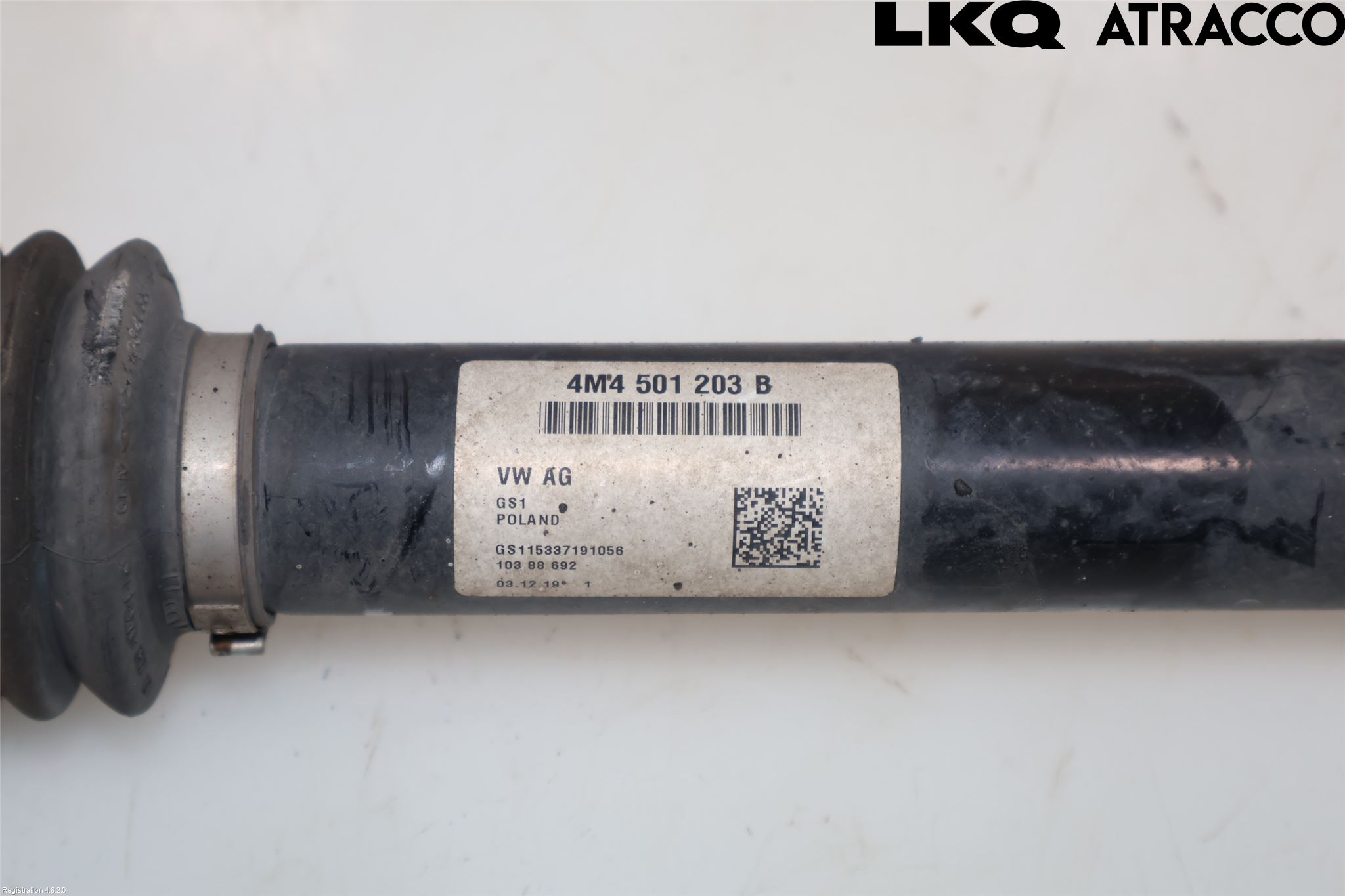 Porsche CAYENNE 03- Drivaxel Bak Vänster