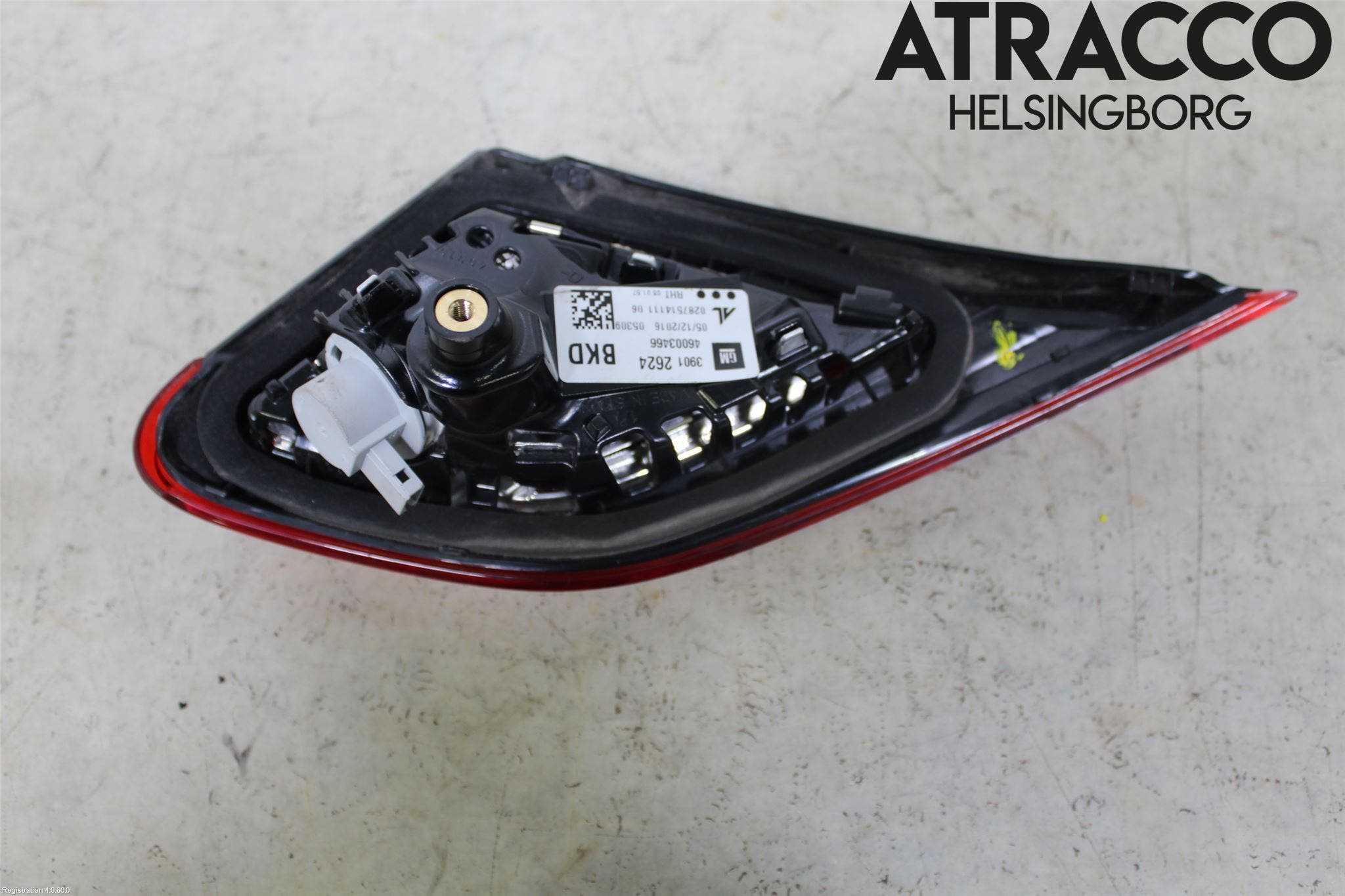 Opel CORSA E 15-19 Bakljus Lucka Hö