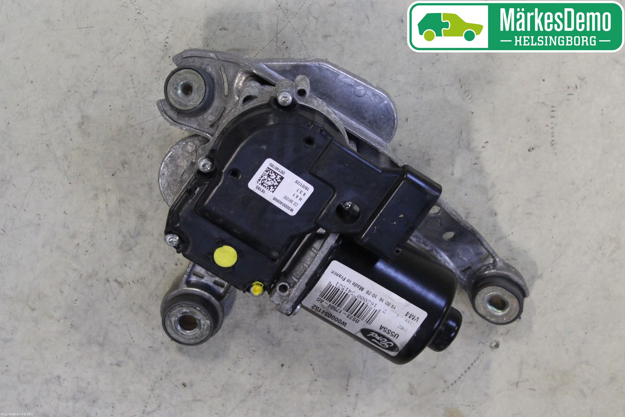 Ford MONDEO 15-22 Torkarmotor Vindruta