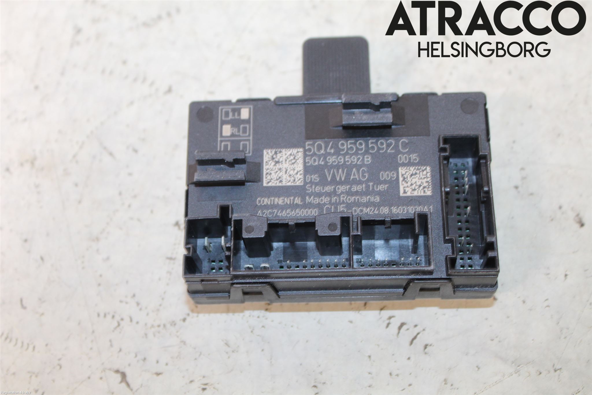 Volkswagen VW GOLF / E-GOLF VII 13-20 Styrenhet Dörr