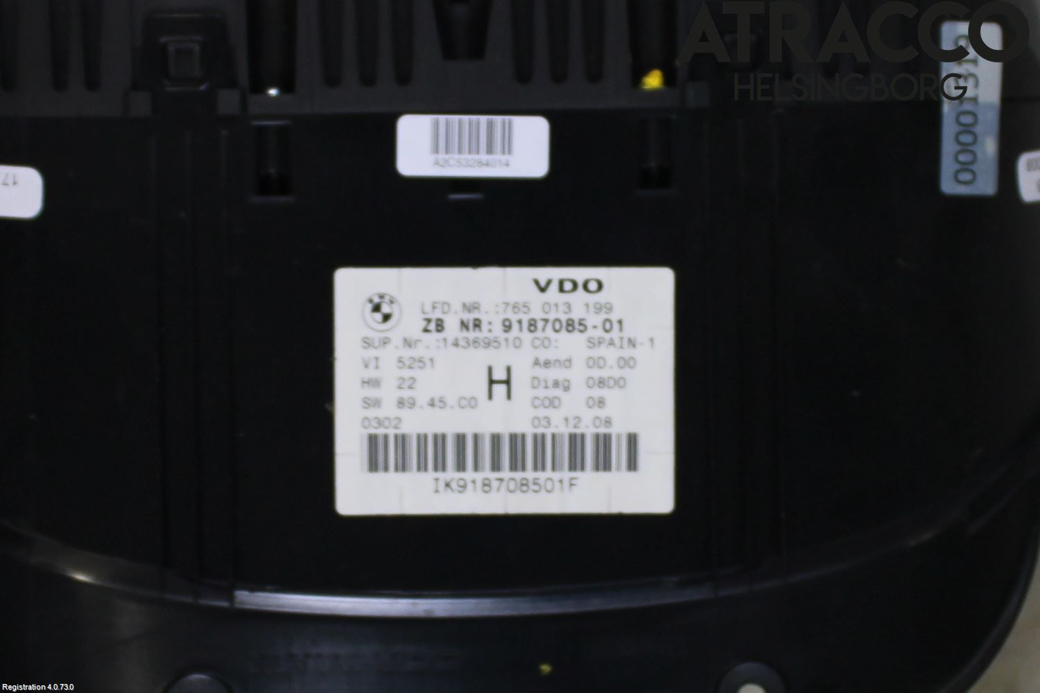 BMW 3 E90/91 SED/TOU 05-12 Instrument Komb