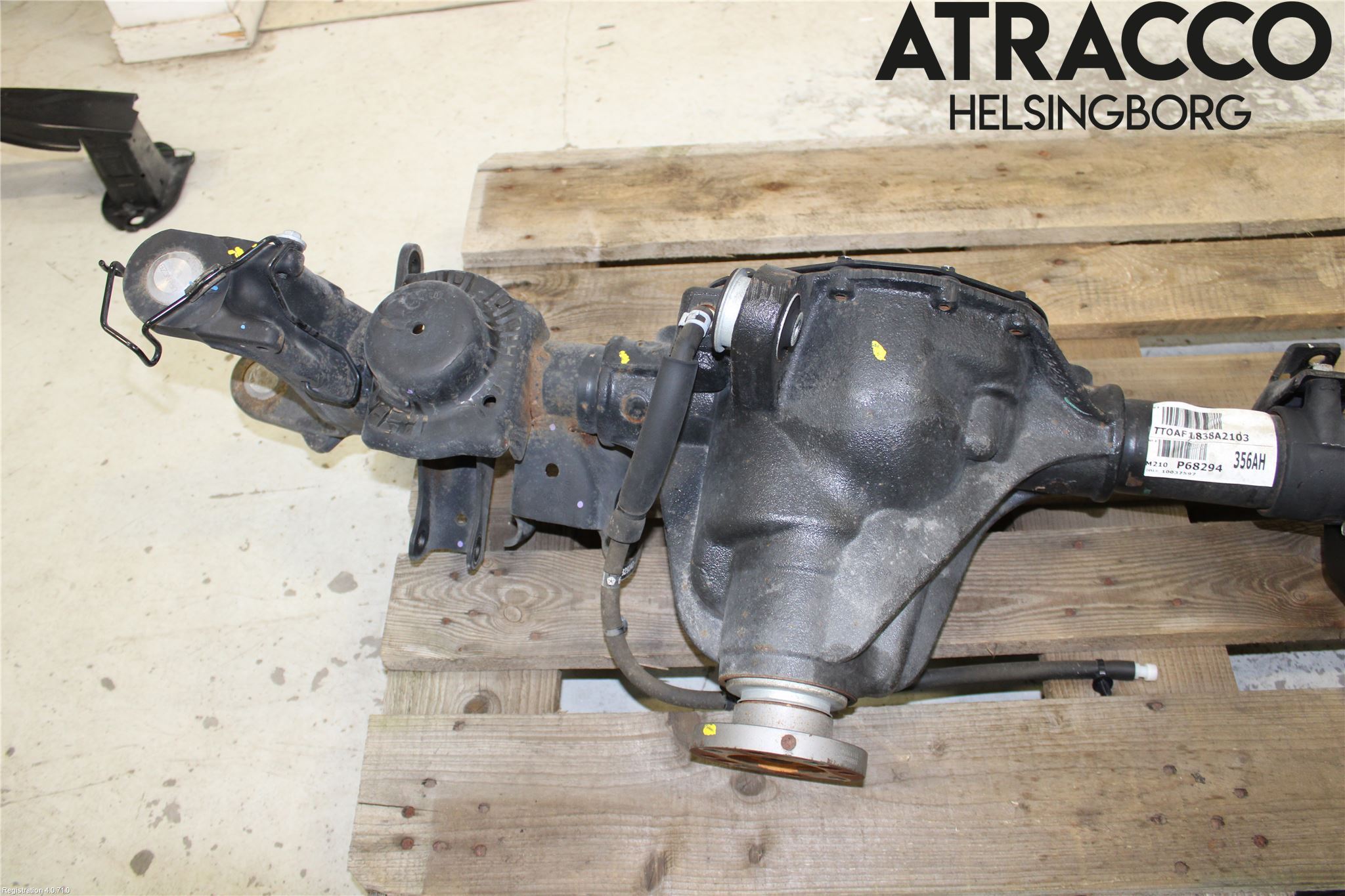 Jeep WRANGLER Framvagn Diffrential