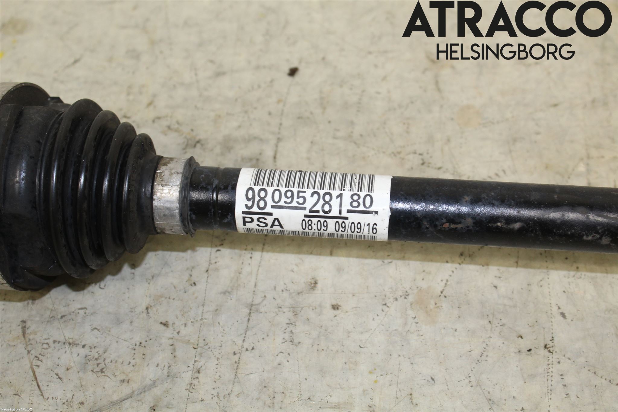 Peugeot 308 14-21 Drivaxel Fram Höger