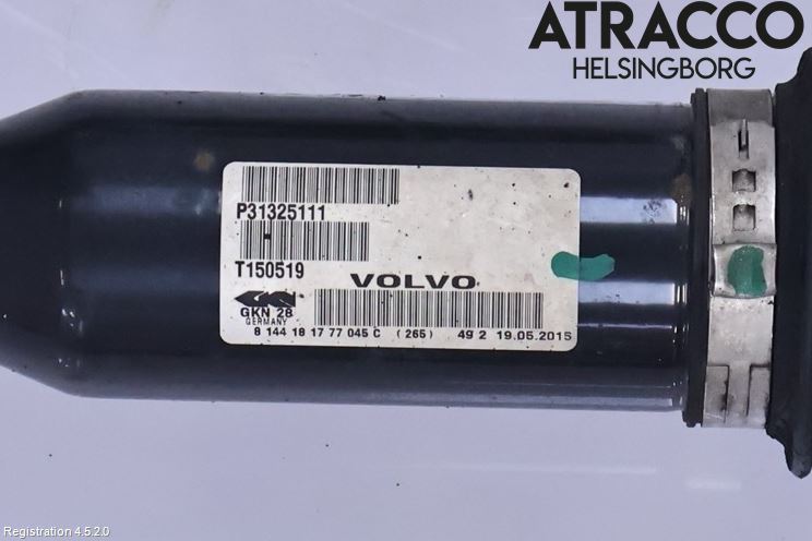 Volvo XC60 14-17 Drivaxel Fram Höger