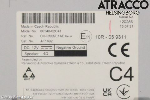 Toyota COROLLA 19- Cd Radio - Multimediapanel