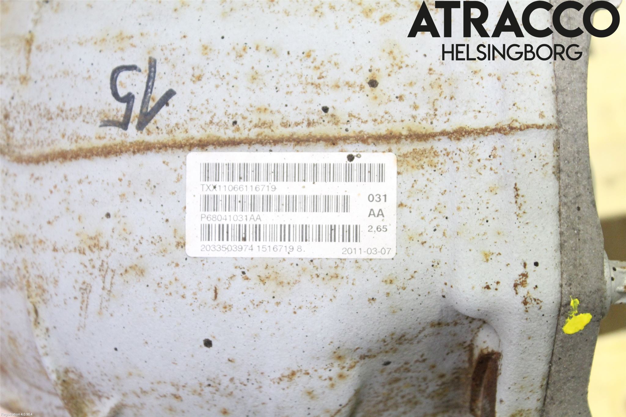 Dodge CHARGER 66- Bakväxel-Diff