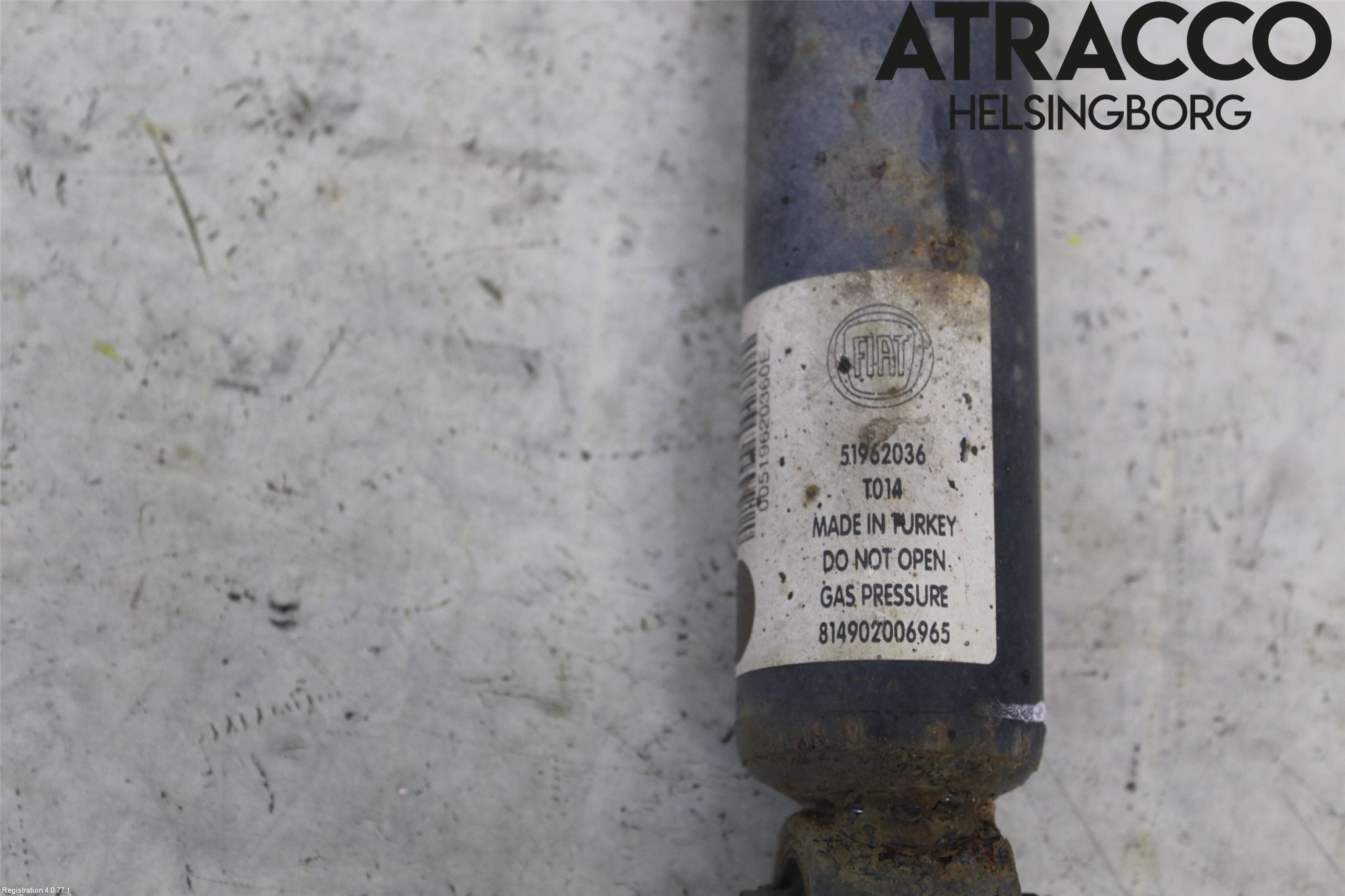 Opel COMBO D 12-18 Stötdämpare Bak