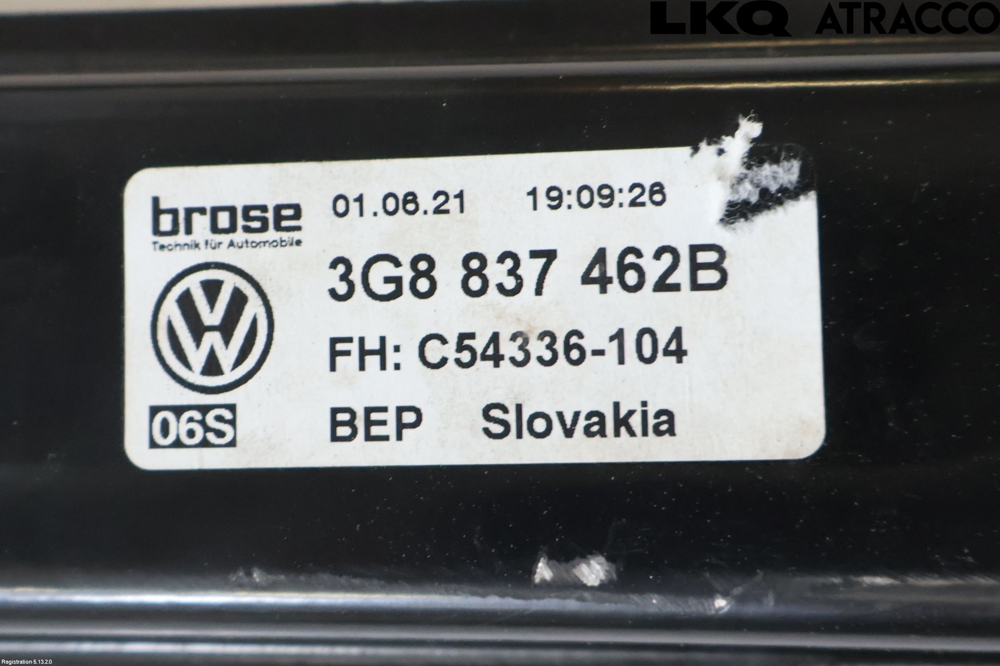 Volkswagen VW ARTEON 17- Fönsterhiss El Kompl