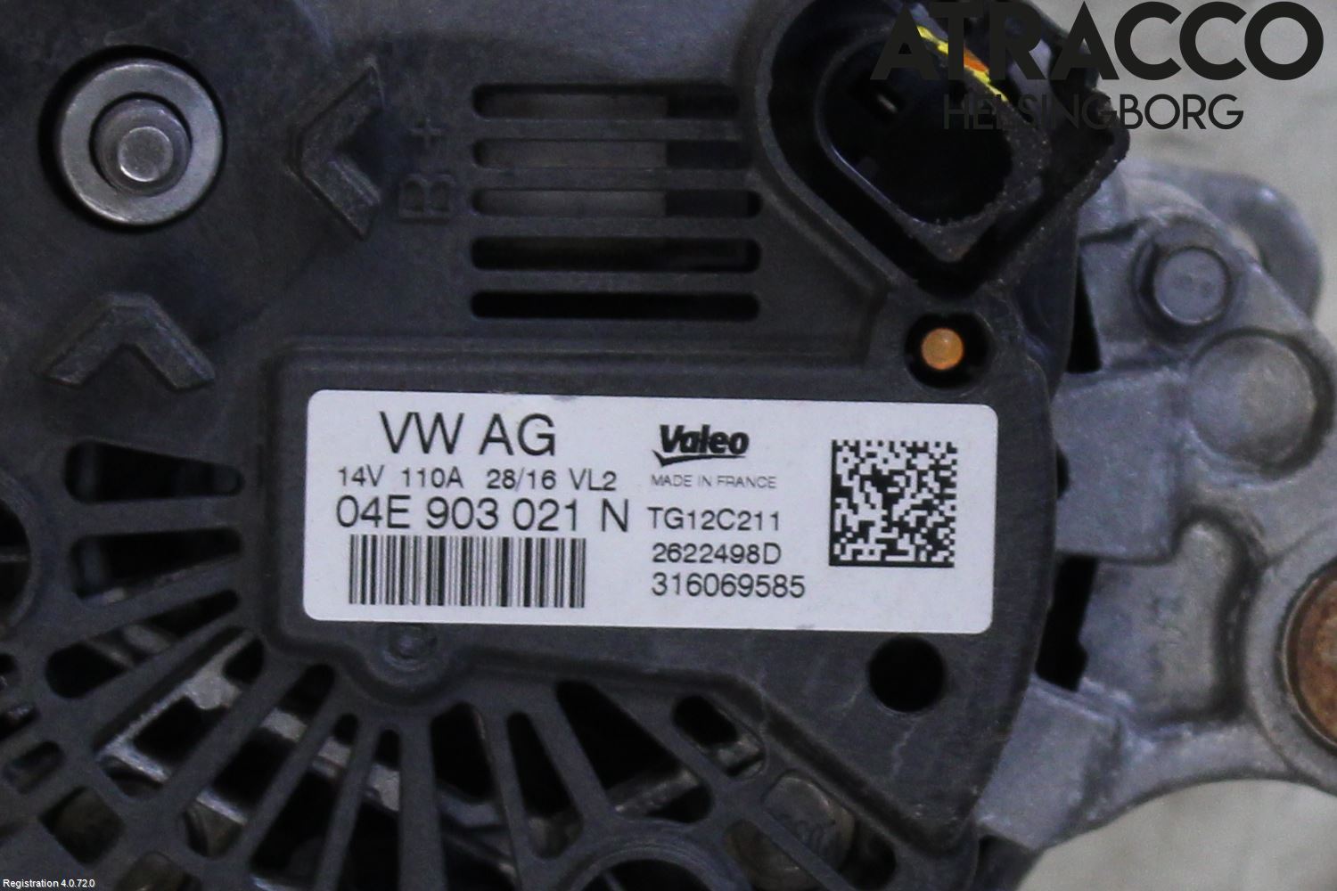 Volkswagen VW POLO 10-17 Generator