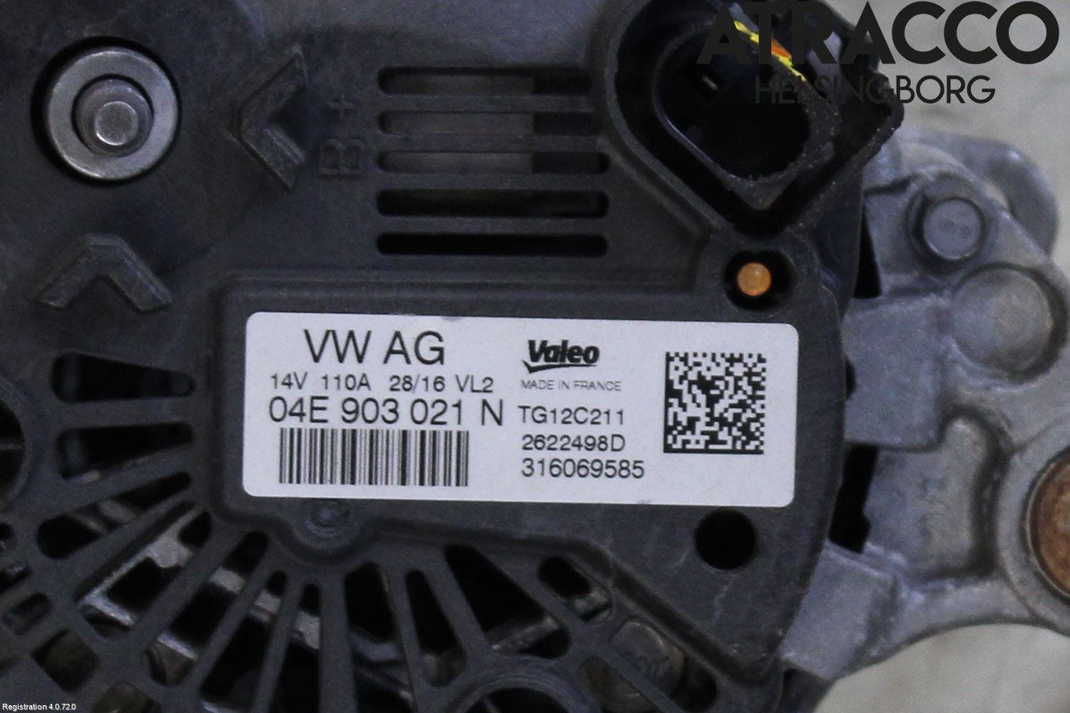 Volkswagen VW POLO 10-17 Generator