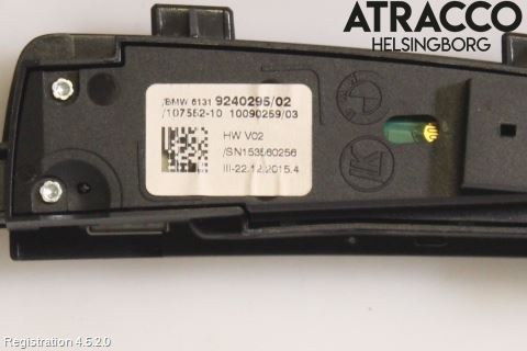 BMW X4 F26 14-18 Strömställare Multifunktion