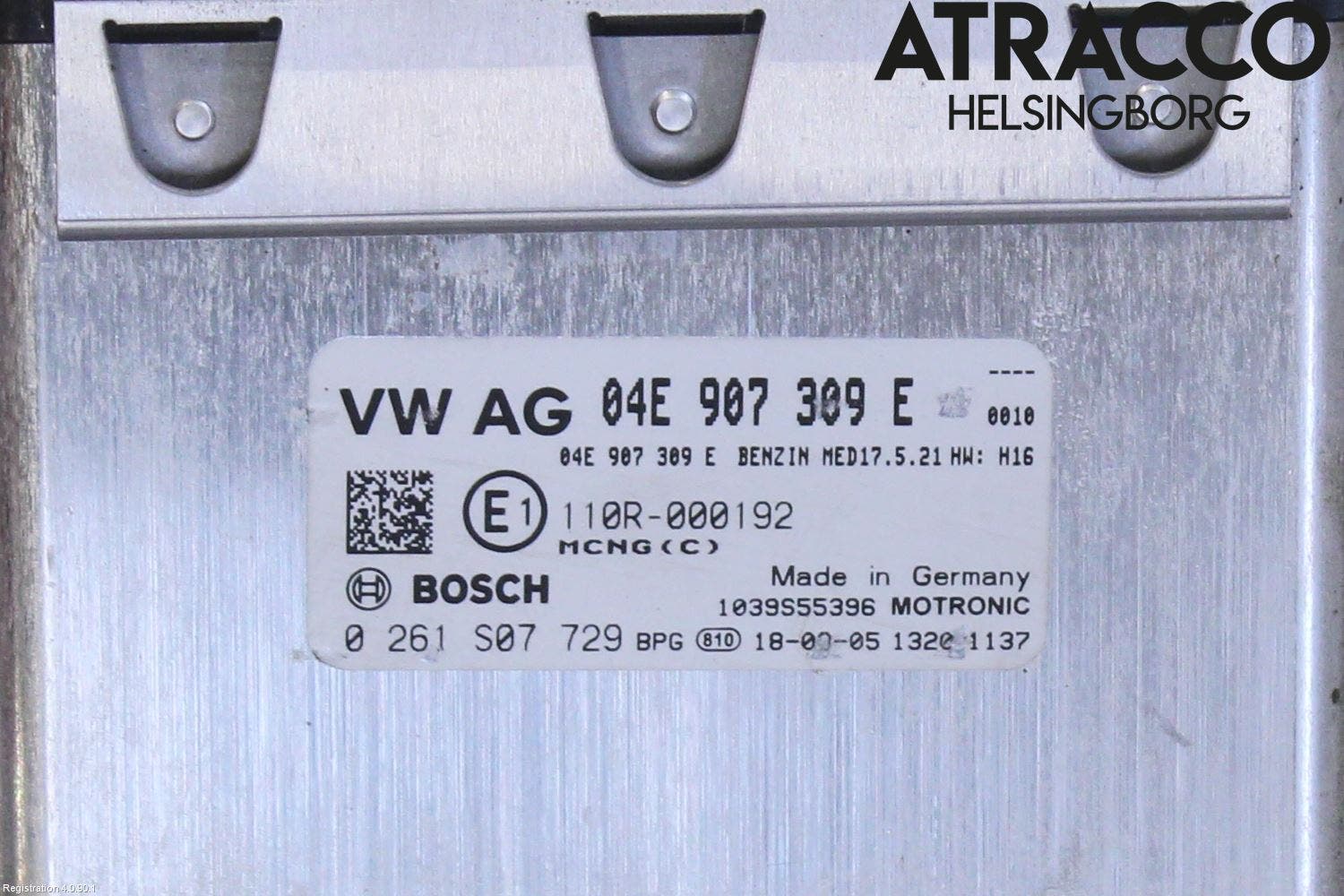 Volkswagen VW GOLF / E-GOLF VII 13-20 Styrenhet Insprut Bensin