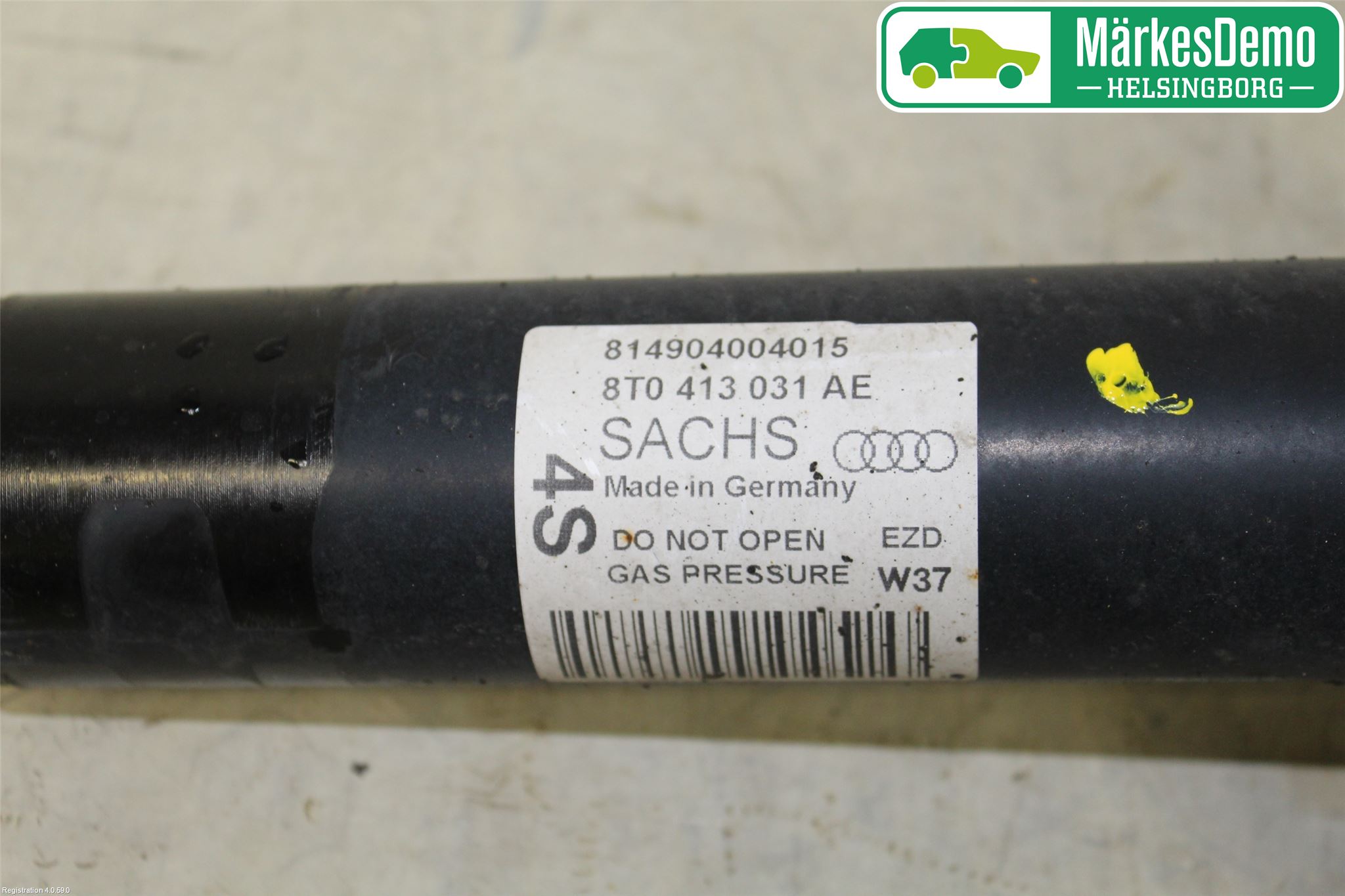 Audi A5 07-16 Fjäderben Fram Höger