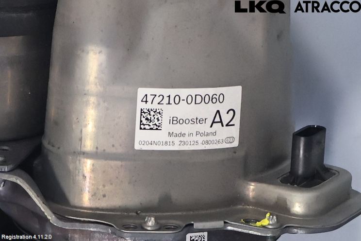 Toyota YARIS XP21 20- Bromsservo