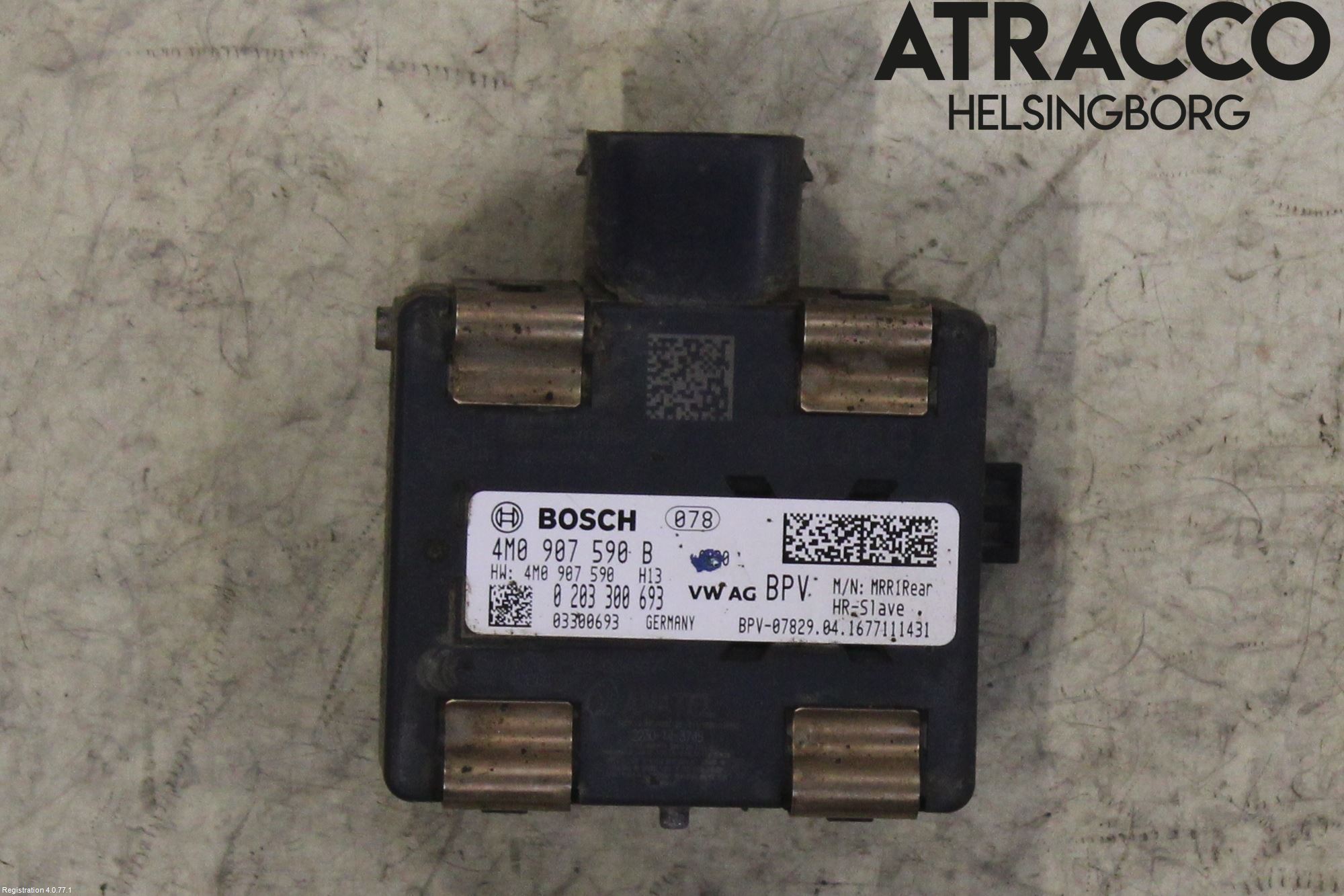 Audi Q7/SQ7 Sensor Aktivt Kollisionsskydd