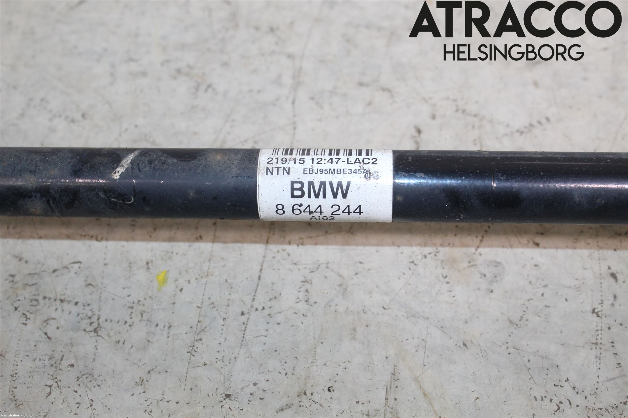 BMW 1 F20/F21 11-19 Drivaxel Bak Höger