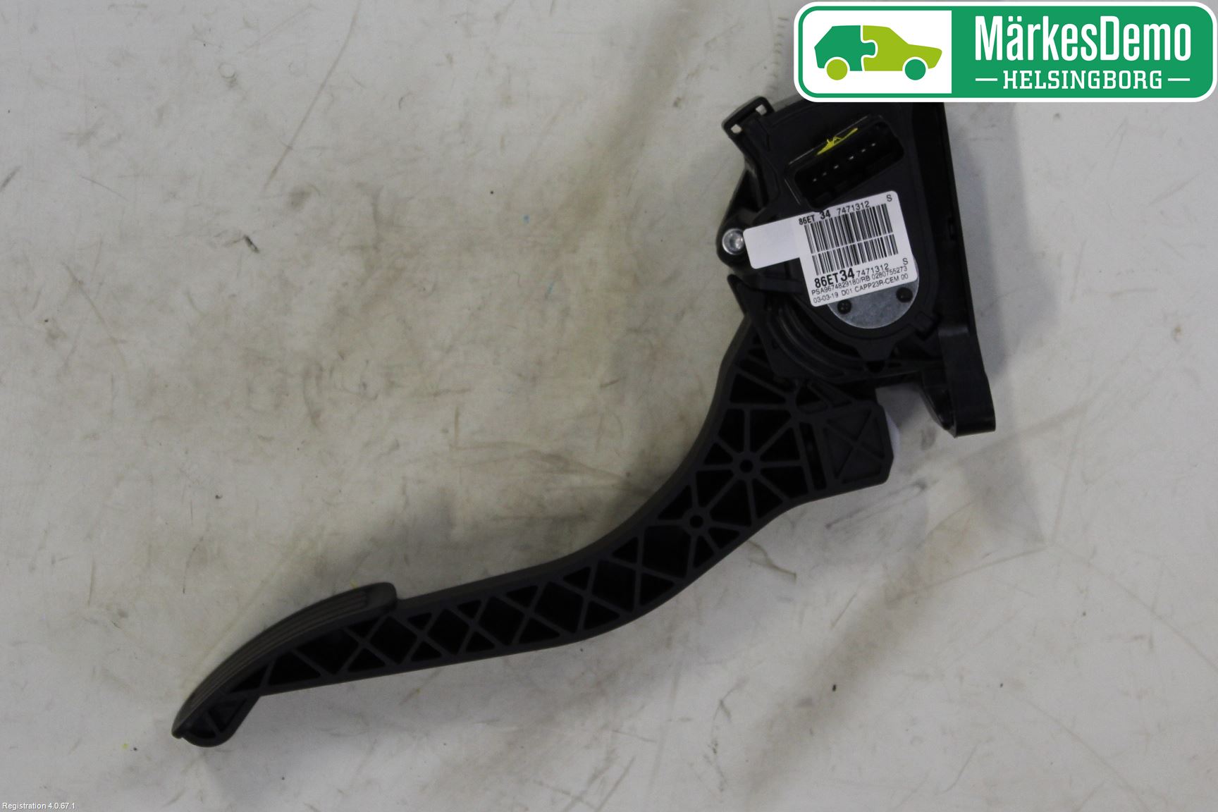 Peugeot 308 14-21 Gaspedal