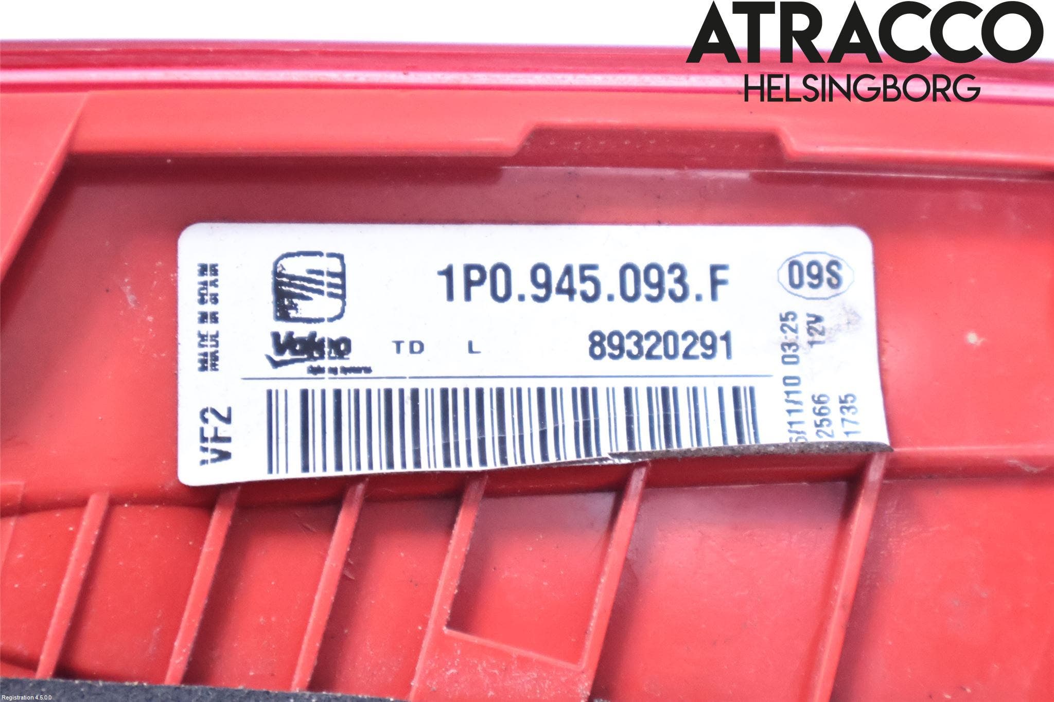 Seat LEON 06-12 Bakljus Lucka Vä