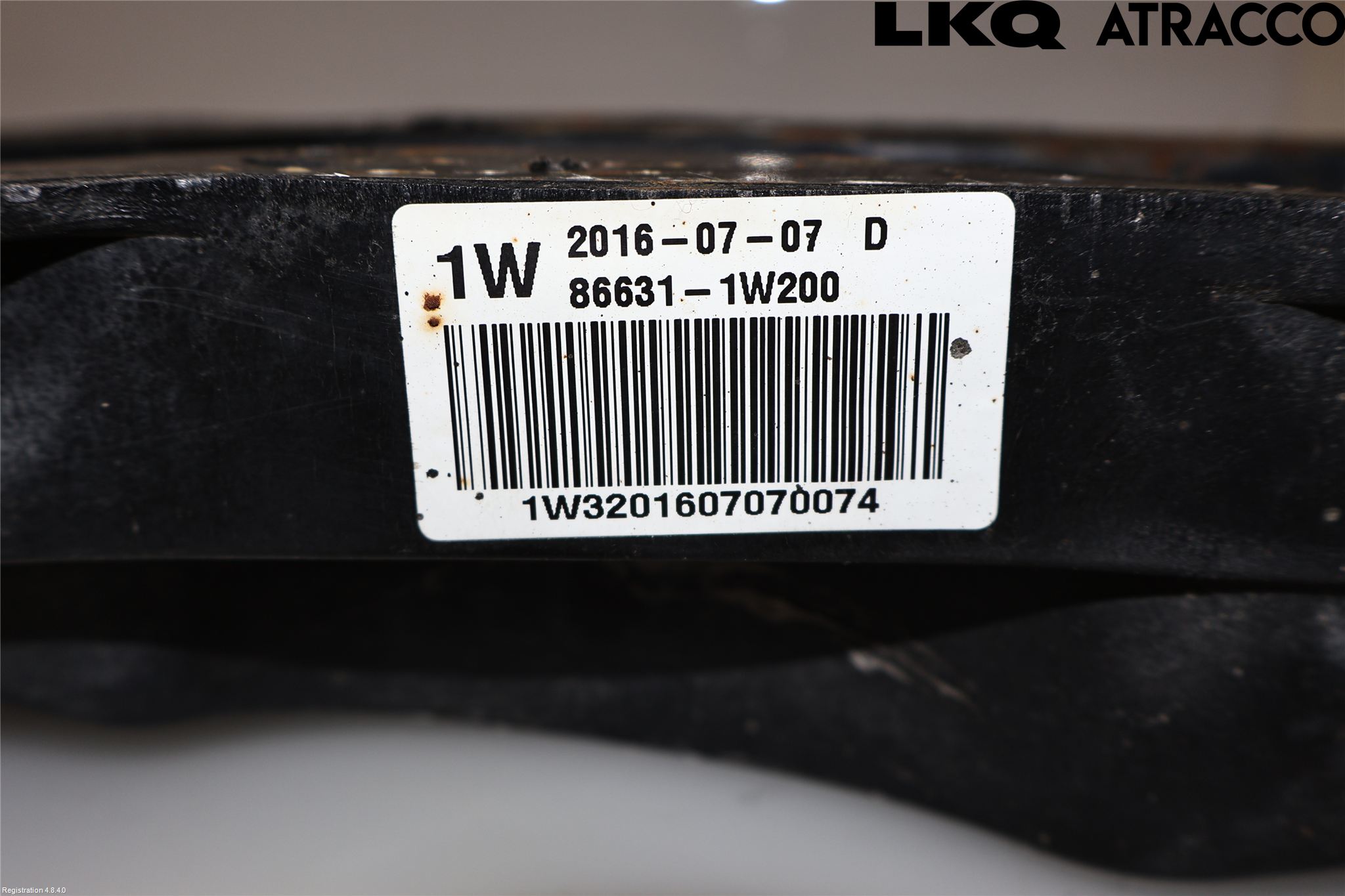 Kia RIO 12-16 Stötfångarbalk Bak