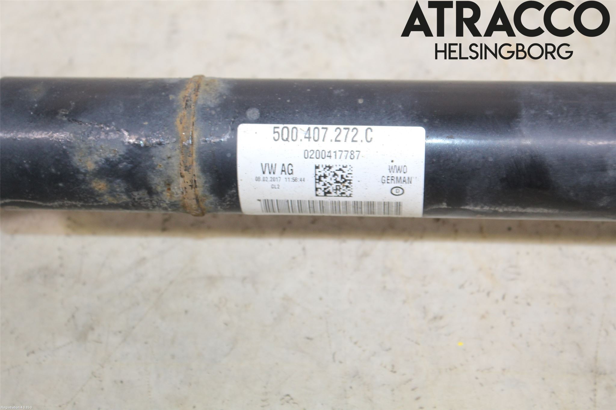 Skoda YETI Drivaxel Fram Höger