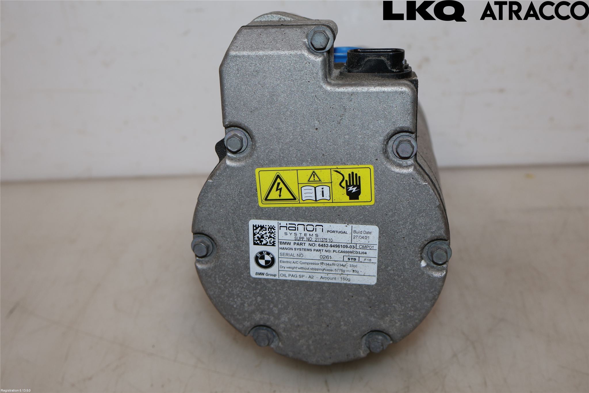 BMW 5 G30/G31/F90 17-23 Ac Kompressor