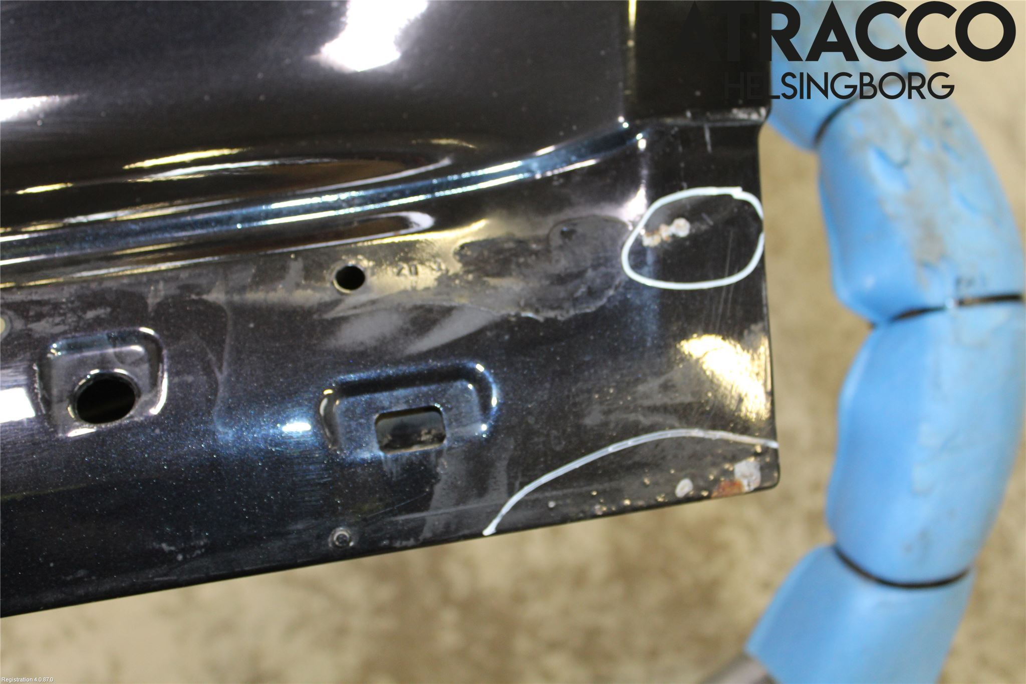 Porsche CAYENNE 03- Dörr Bak Vänster