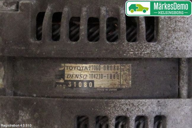 Toyota AVENSIS 09-15 Generator