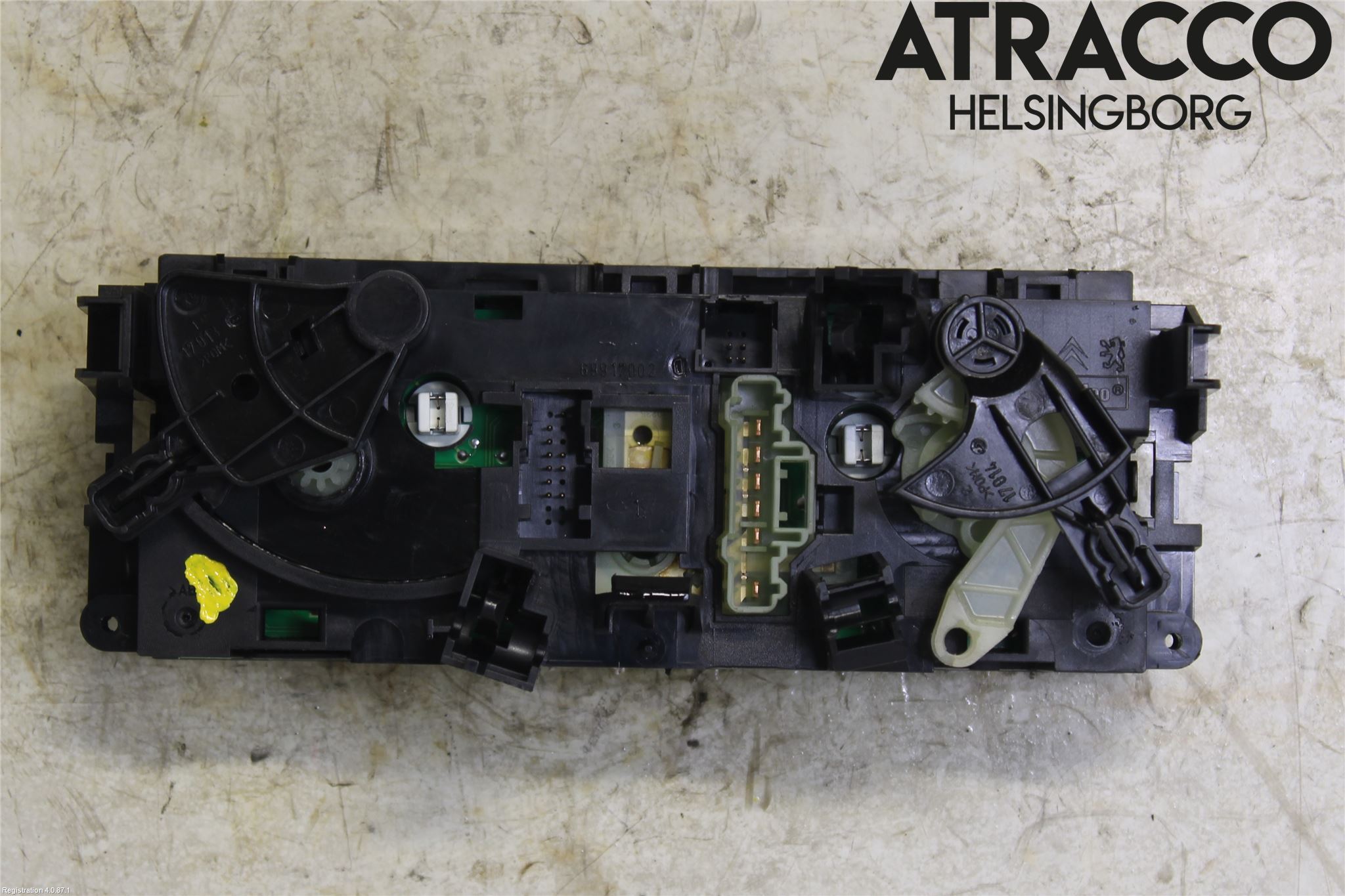 Peugeot 207 Värmereglage