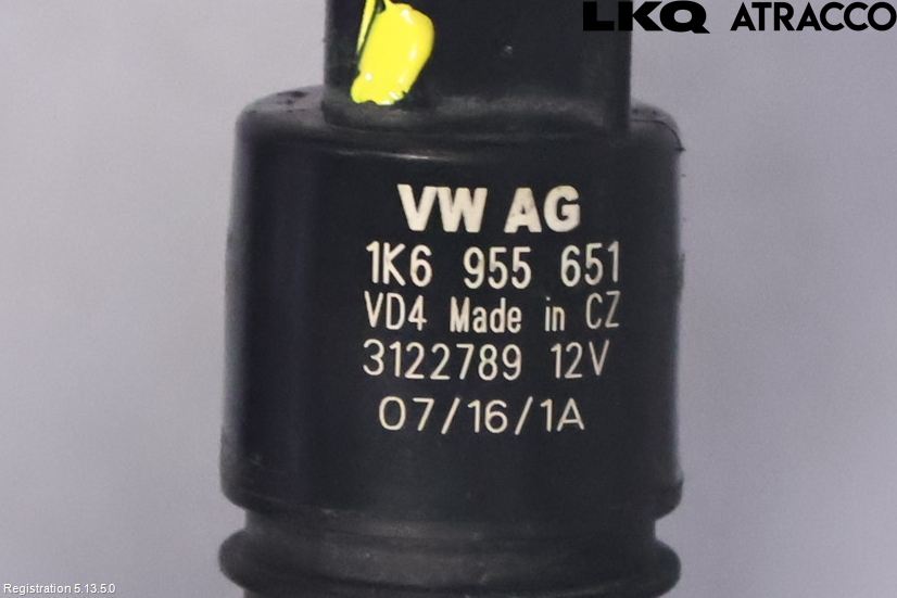 Volkswagen VW PASSAT 15-19 Spolarpump Vindruta