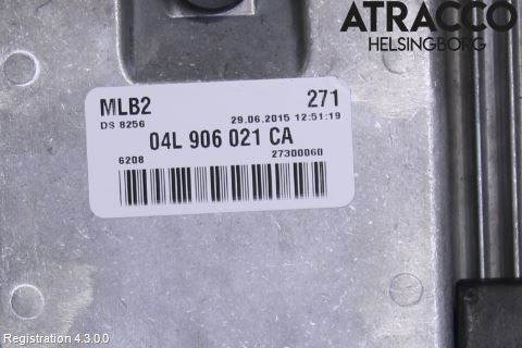 Audi A4 12-15 Styrenhet Inspump Diesel