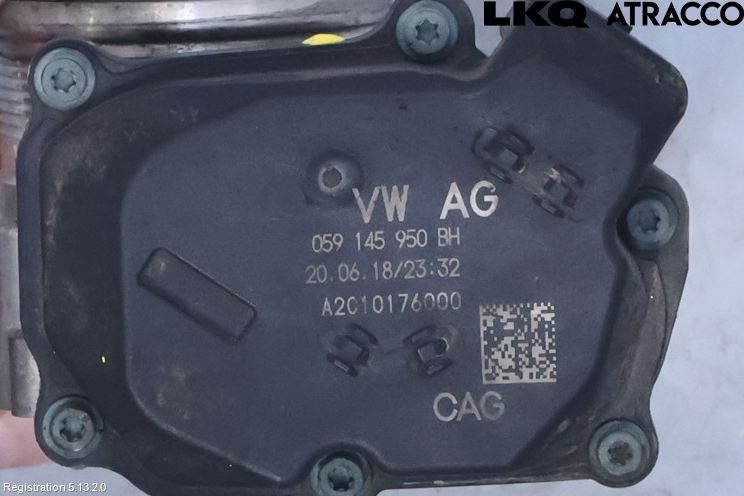 Volkswagen VW TOUAREG CR 18- Injspjällhus