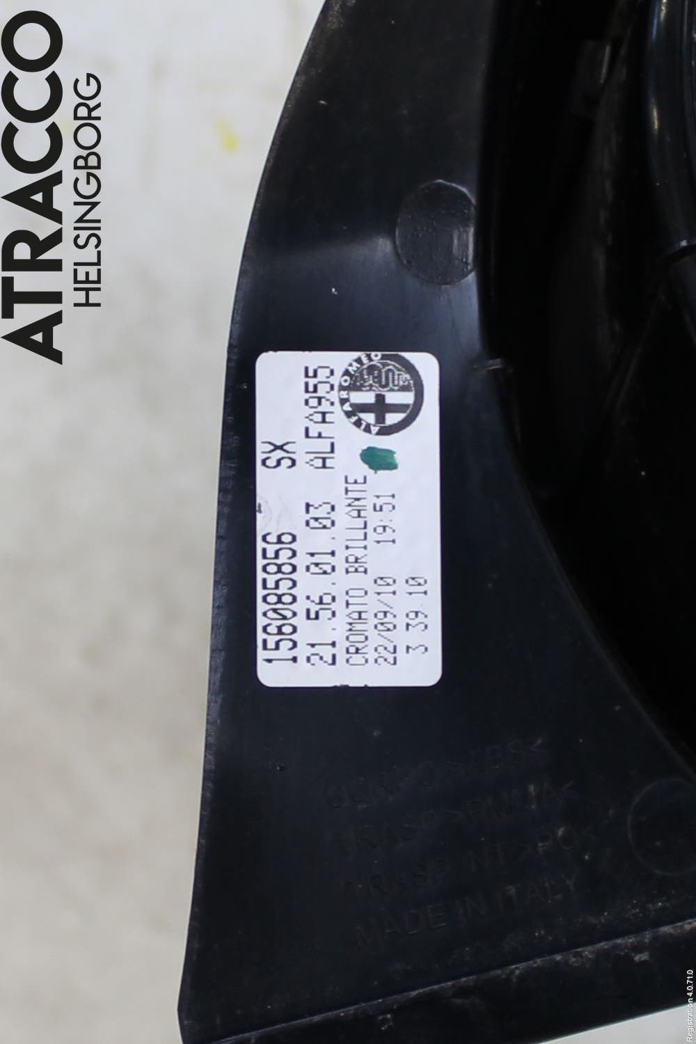 Alfa Mi.To 09-17 Bakljus Vänster