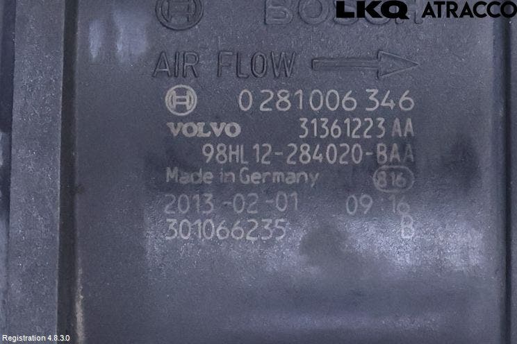 Volvo V70 08-13 Injluftmassamätare