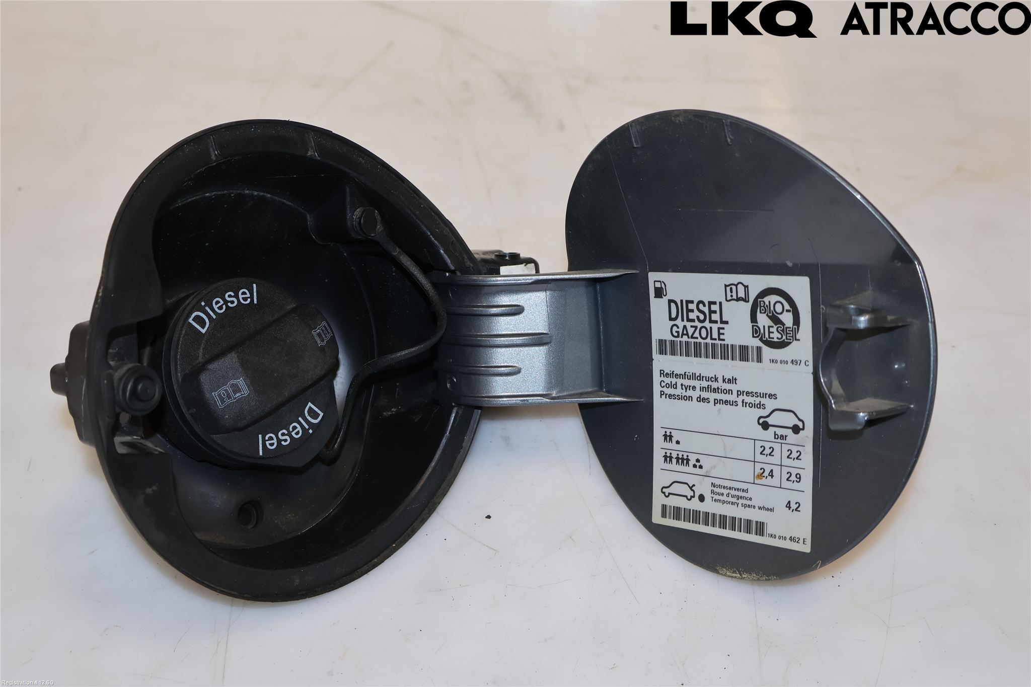 Volkswagen VW GOLF VI 09-13 Tanklucka