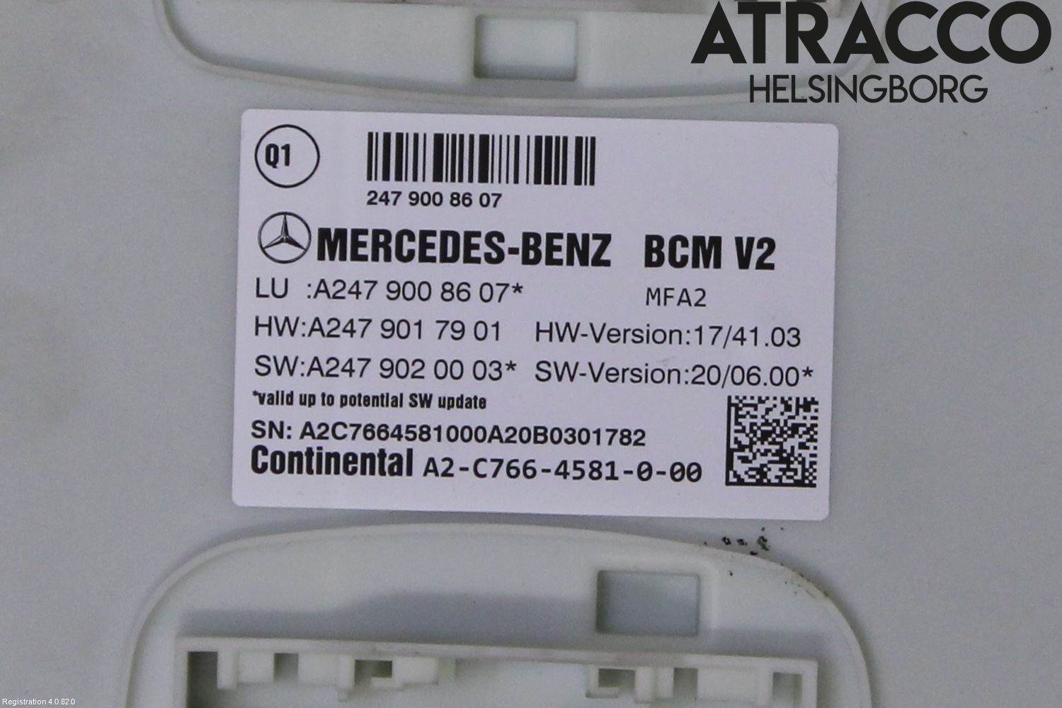 Mercedes-Benz MB CLA-KLASS (C118/X118) 19- Styrenhet Övrigt