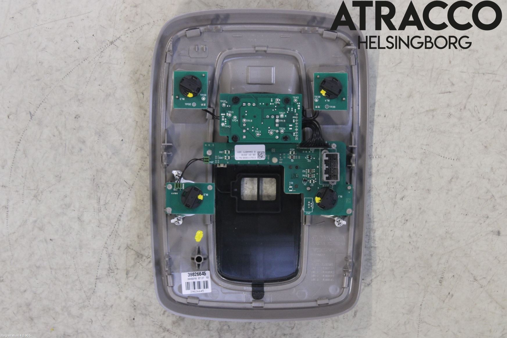 Volvo V70 14-16 Innerbelysning