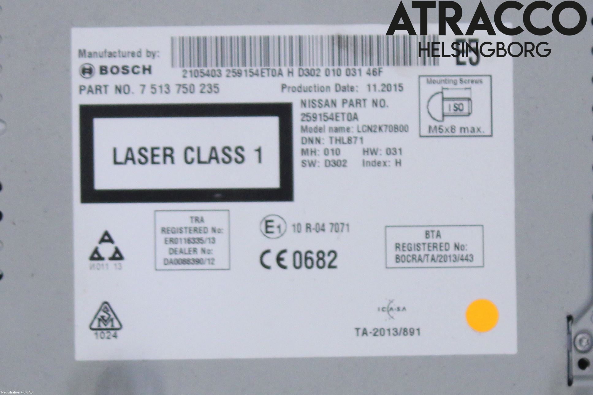 Nissan X-TRAIL 14-21 Gps Navigator