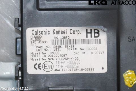 Nissan LEAF 18- Komfort Styrdon