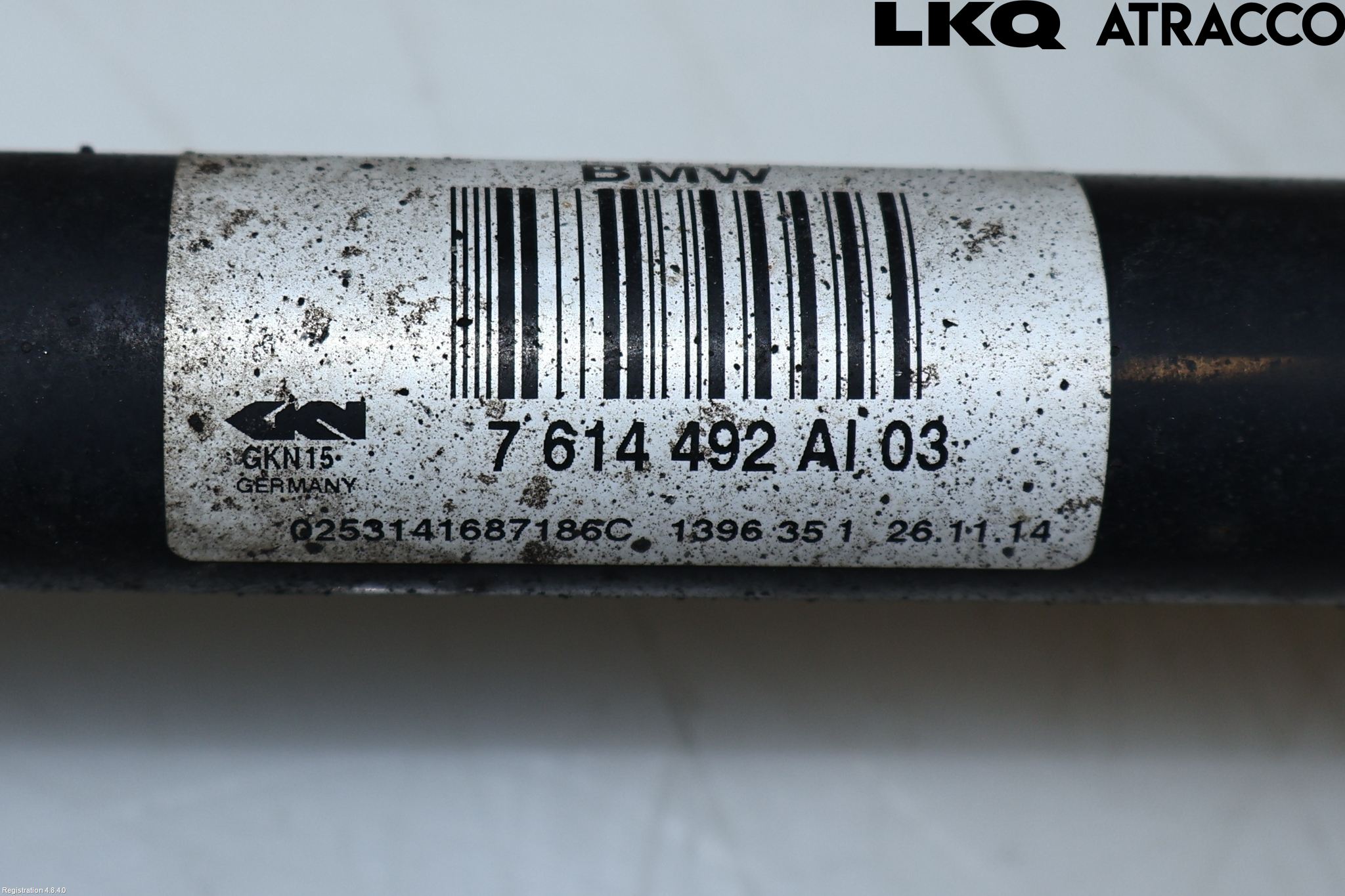 BMW X3 F25 10-17 Drivaxel Bak Höger