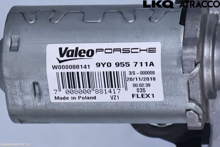 Porsche PANAMERA 09- Torkarmotor Baklucka