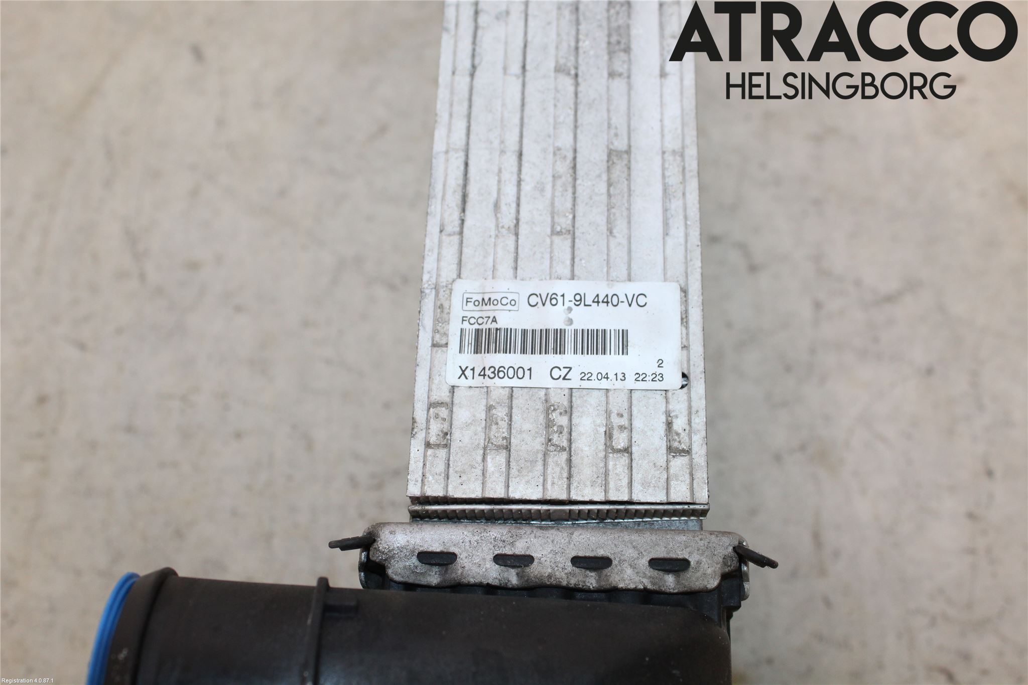 Ford FOCUS 11-14 Laddluft-Intercooler Kyl