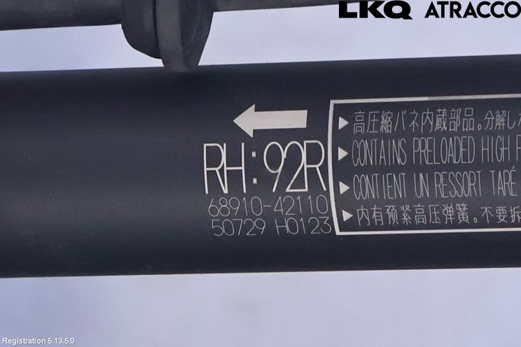 Toyota RAV4 19- Bakluckeöppnare Automatisk