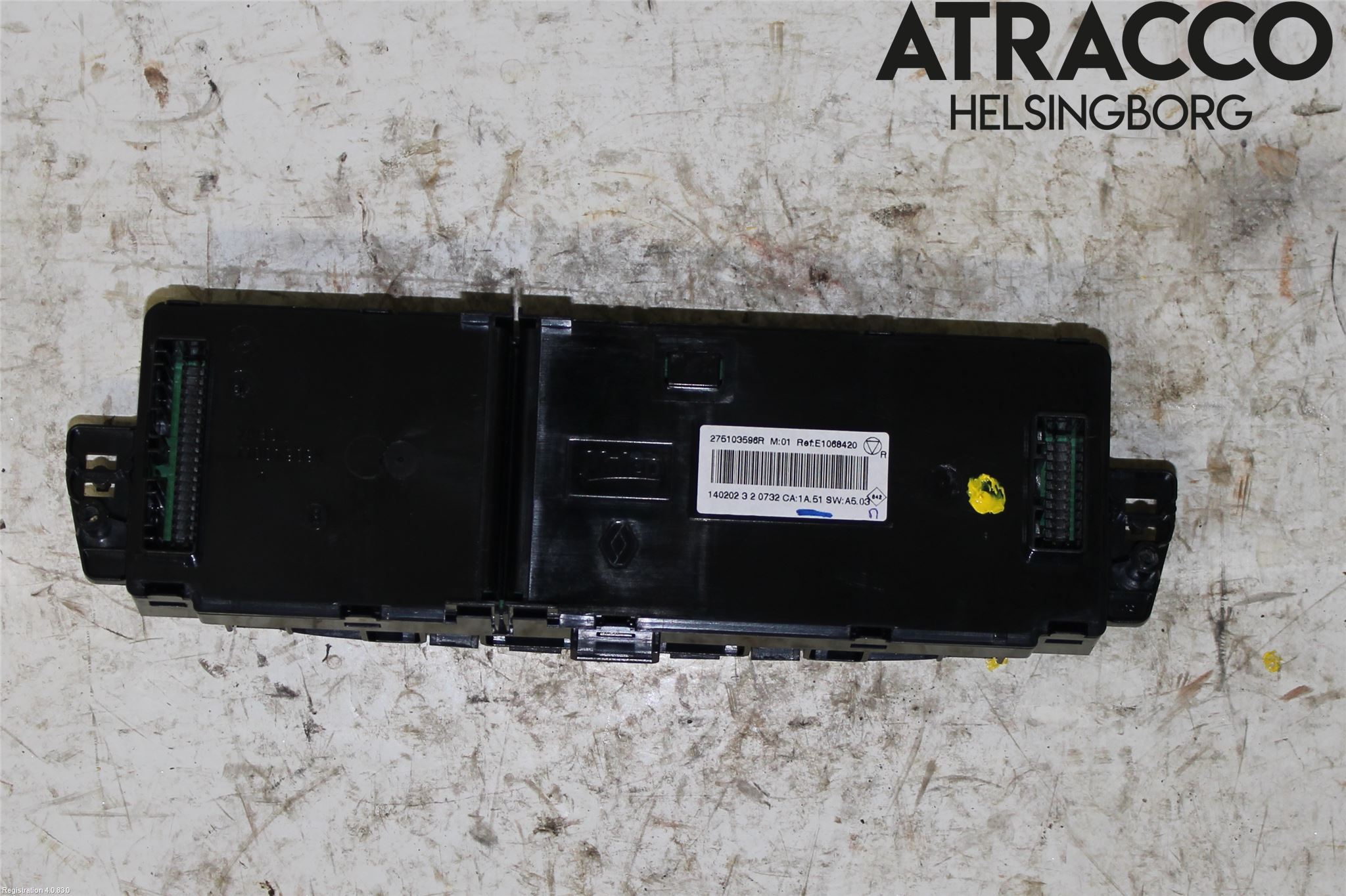 Renault MEGANE III 09-15 Ac Styrenhet Ac Manöveren