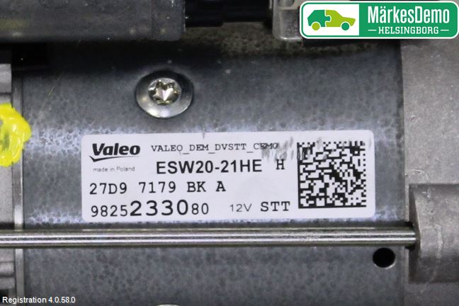 Peugeot 3008 17-24 Startmotor Diesel