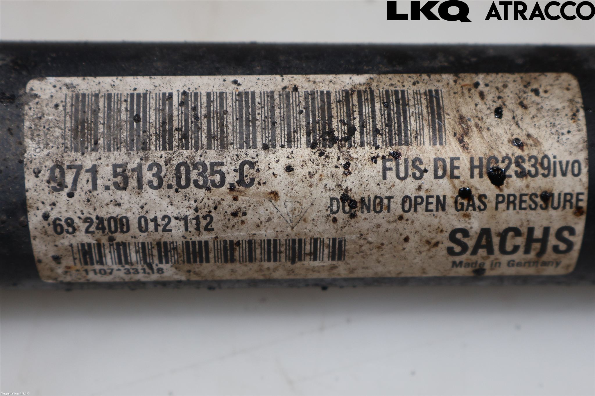 Porsche PANAMERA 09- Stötdämpare Bak