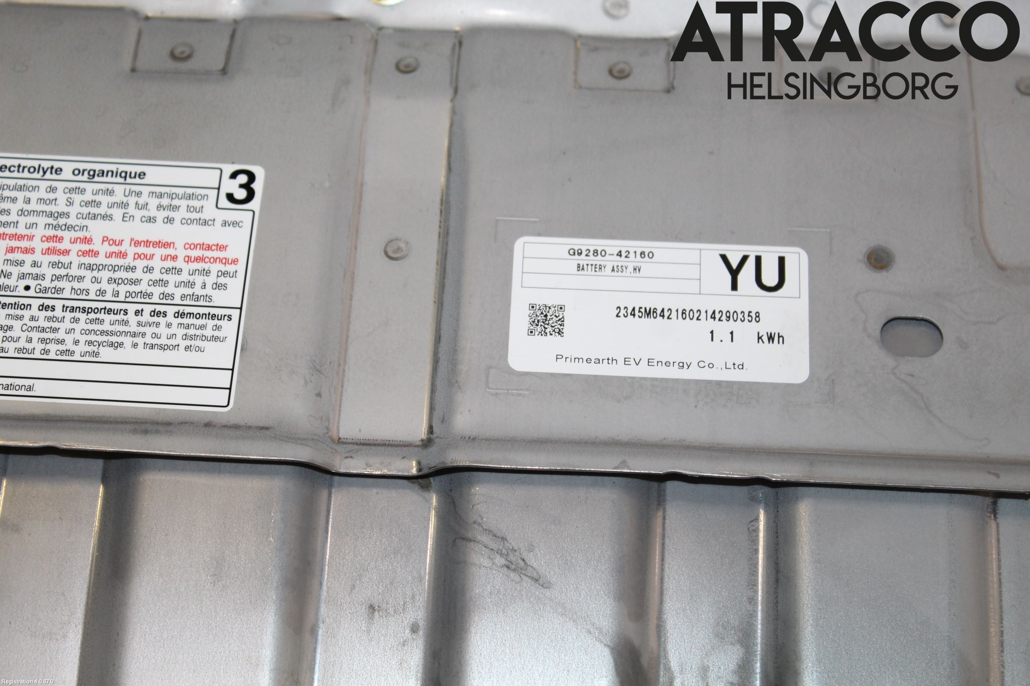 Toyota RAV4 19- Batteri Högspänning