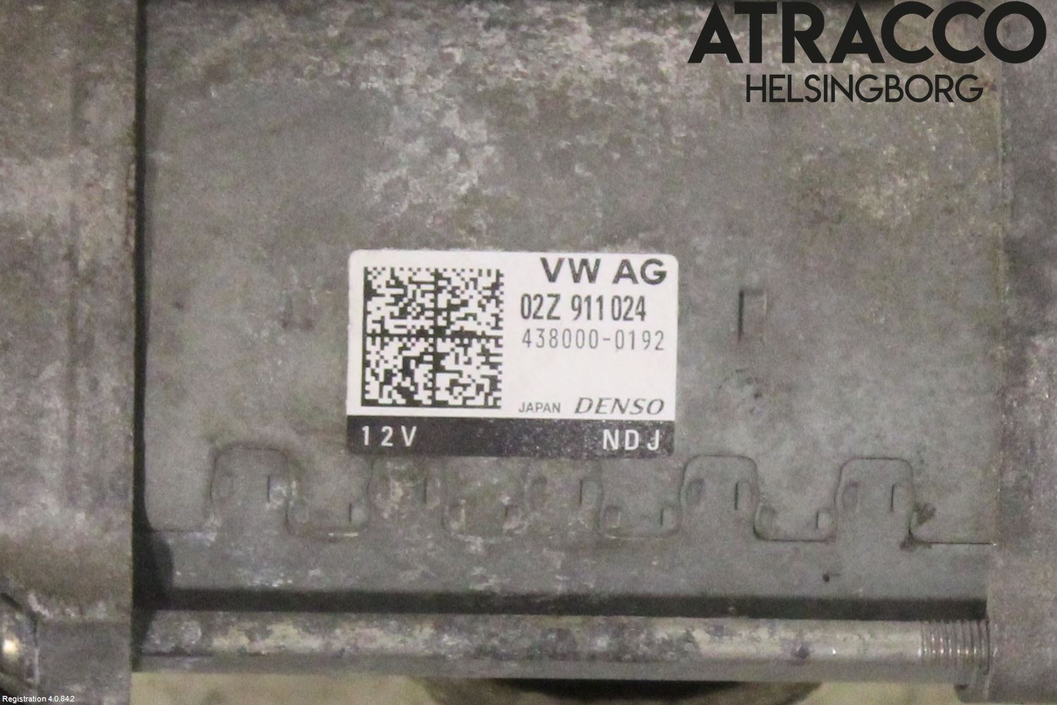 Skoda YETI Startmotor