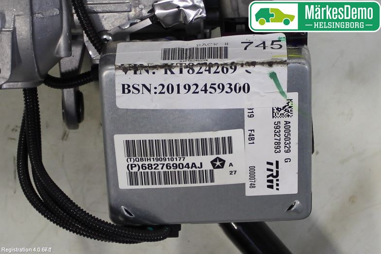 Jeep COMPASS Rattaxelagg Med Inb Servo